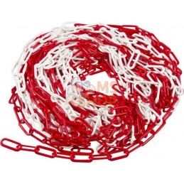 Chaîne en PVC rouge/blanche 6 mm | UNBRANDED Chaîne en PVC rouge/blanche 6 mm | UNBRANDEDPR#910271