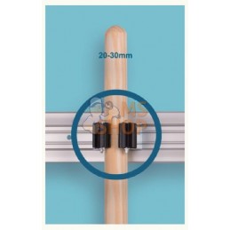Étrier de manche Prax 25mm 2pc | UNBRANDED Étrier de manche Prax 25mm 2pc | UNBRANDEDPR#910064
