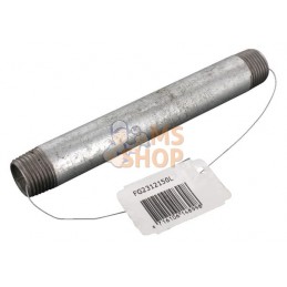 Embout zingué 1/2"x150mm | UNBRANDED Embout zingué 1/2"x150mm | UNBRANDEDPR#876131