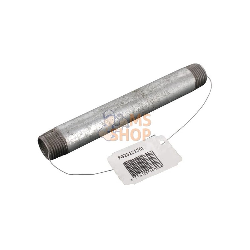 Embout zingué 1/2"x150mm | UNBRANDED Embout zingué 1/2"x150mm | UNBRANDEDPR#876131