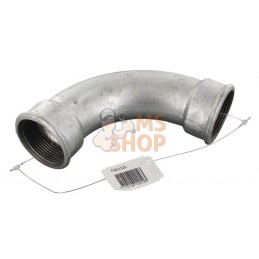 Coude 90° fem/fem zing 1 1/2 | UNBRANDED Coude 90° fem/fem zing 1 1/2 | UNBRANDEDPR#875483