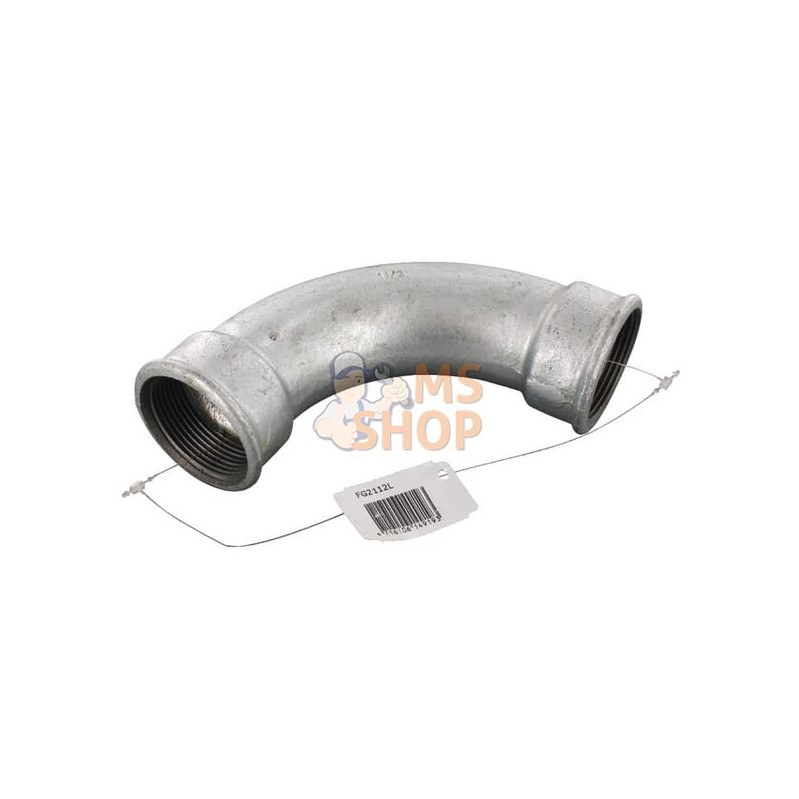 Coude 90° fem/fem zing 1 1/2 | UNBRANDED Coude 90° fem/fem zing 1 1/2 | UNBRANDEDPR#875483