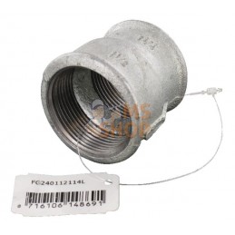 Raccord zin fem 1 1/2"x1 1/4" | UNBRANDED Raccord zin fem 1 1/2"x1 1/4" | UNBRANDEDPR#876313