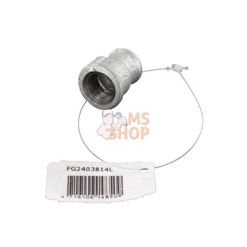 Raccord zin fem 3/8"x1/4" | UNBRANDED Raccord zin fem 3/8"x1/4" | UNBRANDEDPR#876152