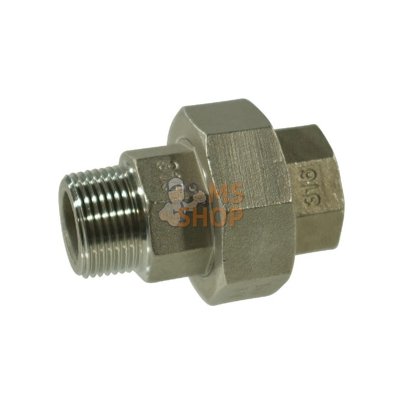 Raccord inox F/M 1 1/2" | UNBRANDED Raccord inox F/M 1 1/2" | UNBRANDEDPR#876111