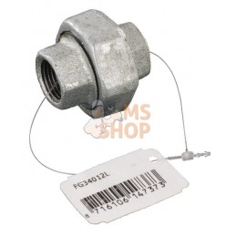 Raccord zingué fem/fem 1/2" | UNBRANDED Raccord zingué fem/fem 1/2" | UNBRANDEDPR#875832