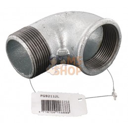 Coude zingué F/M 1 1/2" | UNBRANDED Coude zingué F/M 1 1/2" | UNBRANDEDPR#875863