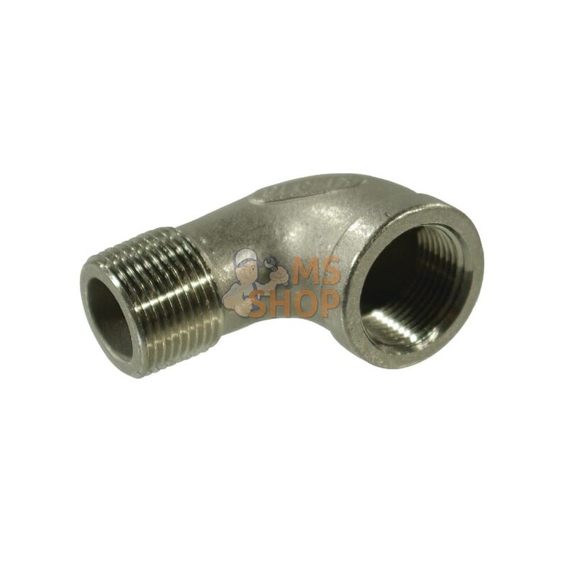 Coude 90° inox F/M 1/4" | UNBRANDED Coude 90° inox F/M 1/4" | UNBRANDEDPR#875632