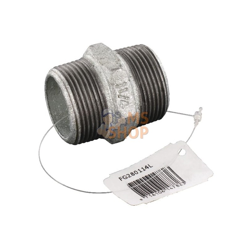 Double raccord zin mâle 1 1/4" | UNBRANDED Double raccord zin mâle 1 1/4" | UNBRANDEDPR#876065