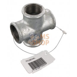 Racc. 4 voies zing. 4xF 3/4" | UNBRANDED Racc. 4 voies zing. 4xF 3/4" | UNBRANDEDPR#875666