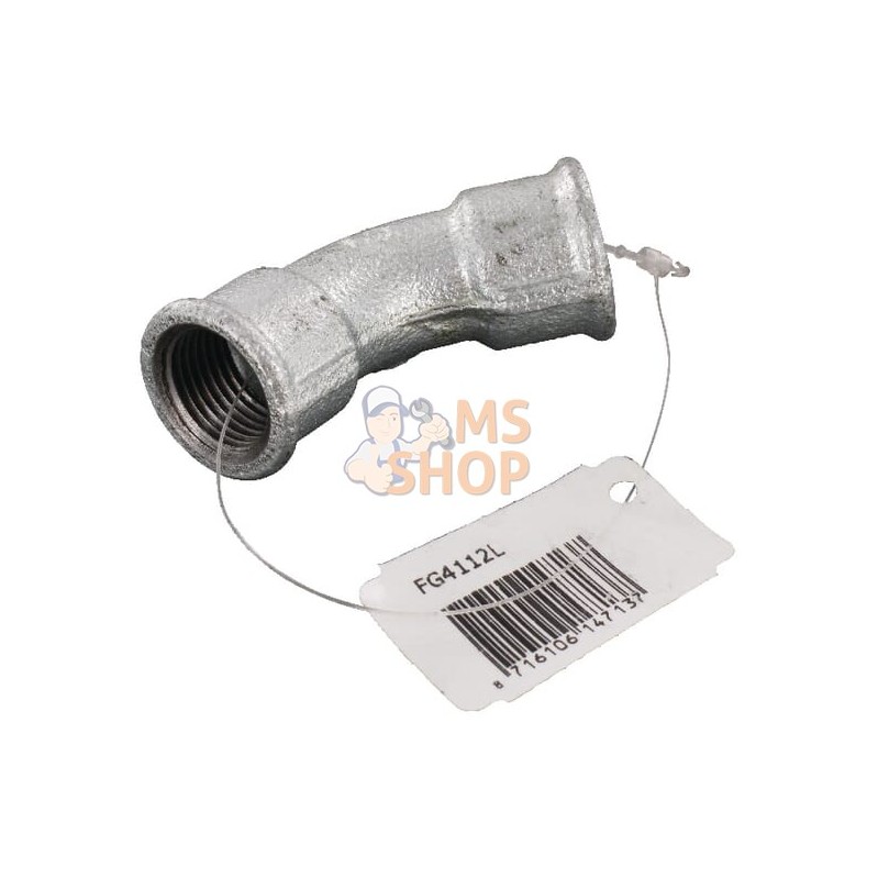 Coude 45° zingué 2xF 1/2" | UNBRANDED Coude 45° zingué 2xF 1/2" | UNBRANDEDPR#875570