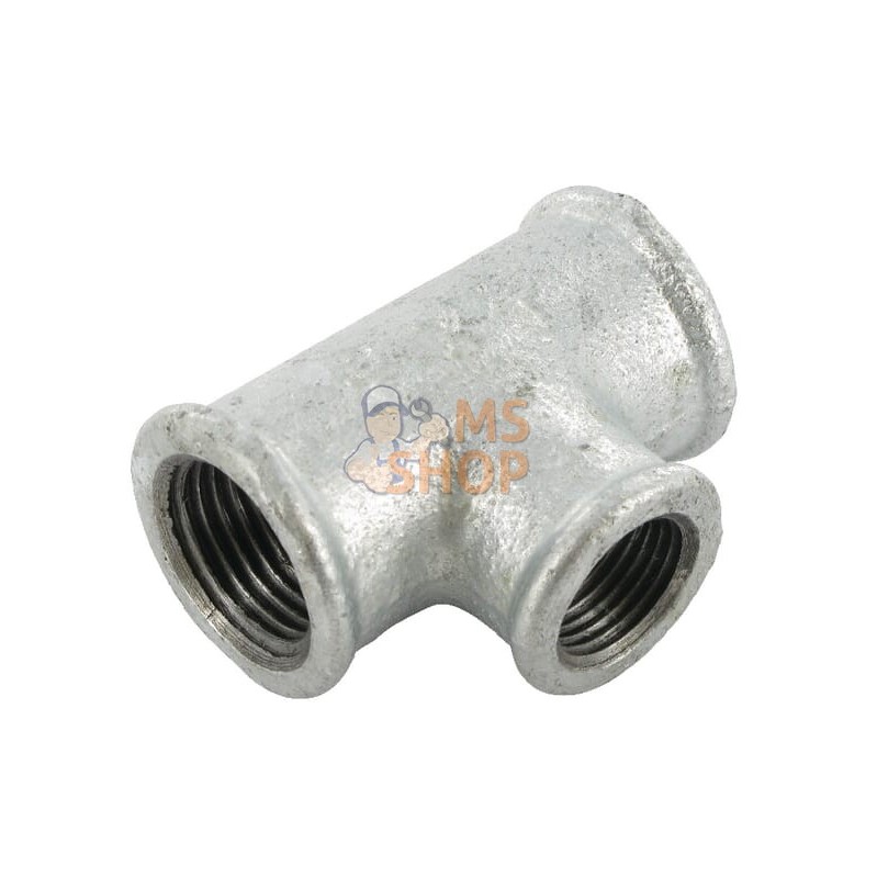 Pièce en T zing. 1/2"x3/8" | UNBRANDED Pièce en T zing. 1/2"x3/8" | UNBRANDEDPR#876044