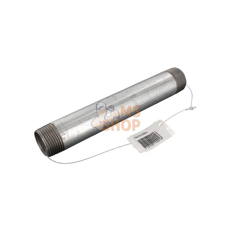 Embout zingué 1"x200 mm | UNBRANDED Embout zingué 1"x200 mm | UNBRANDEDPR#875864