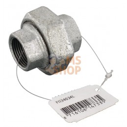 Raccord zingué fem/fem 3/4" | UNBRANDED Raccord zingué fem/fem 3/4" | UNBRANDEDPR#875829