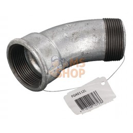 Coude 45° fem/mâle zing 1 1/2" | UNBRANDED Coude 45° fem/mâle zing 1 1/2" | UNBRANDEDPR#875791