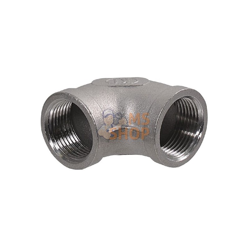 Coude 90° inox 2xF 3" | UNBRANDED Coude 90° inox 2xF 3" | UNBRANDEDPR#875388