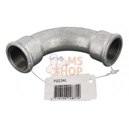 Coude 90° fem/fem zing 3/4" | UNBRANDED Coude 90° fem/fem zing 3/4" | UNBRANDEDPR#875397