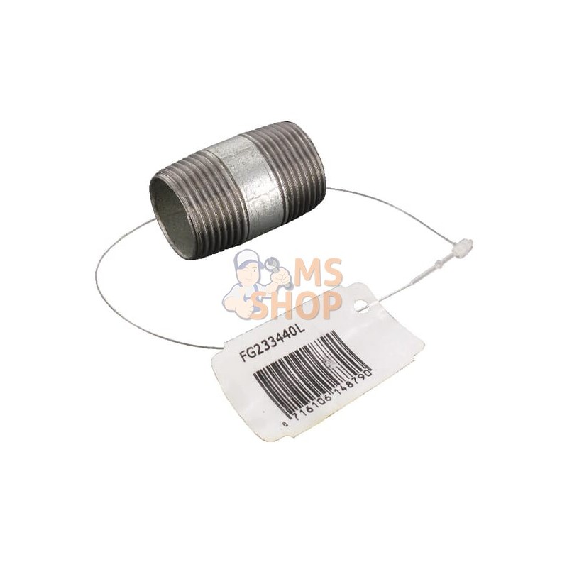 Embout zingué 3/4"x40 mm | UNBRANDED Embout zingué 3/4"x40 mm | UNBRANDEDPR#876073 Embout zingué 3/4"x40 mm | UNBRANDED Embout zingué 3/4"x40 mm | UNBRANDEDPR#876073