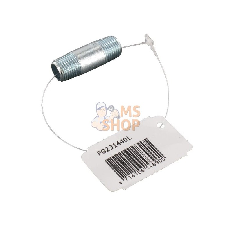 Embout zingué 1/4"x40 mm | UNBRANDED Embout zingué 1/4"x40 mm | UNBRANDEDPR#875440 Embout zingué 1/4"x40 mm | UNBRANDED Embout zingué 1/4"x40 mm | UNBRANDEDPR#875440