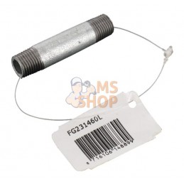 Embout zingué 1/4"x60 mm | UNBRANDED Embout zingué 1/4"x60 mm | UNBRANDEDPR#875943