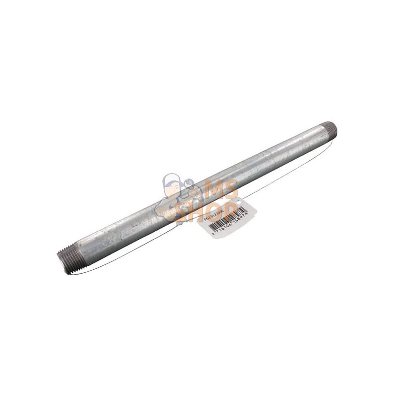 Embout zingué 1/2"x300mm | UNBRANDED Embout zingué 1/2"x300mm | UNBRANDEDPR#876139