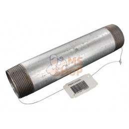 Embout zingué 1 1/2"x200 mm | UNBRANDED Embout zingué 1 1/2"x200 mm | UNBRANDEDPR#876443