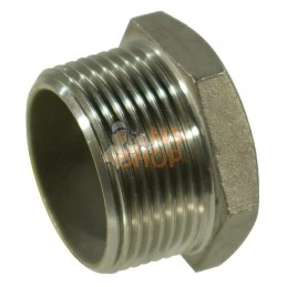 Bouchon hex. inox M 1 1/4" | UNBRANDED Bouchon hex. inox M 1 1/4" | UNBRANDEDPR#876034