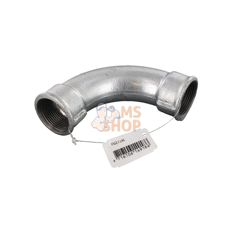 Coude 90° fem/fem zing 1 1/4 | UNBRANDED Coude 90° fem/fem zing 1 1/4 | UNBRANDEDPR#875492