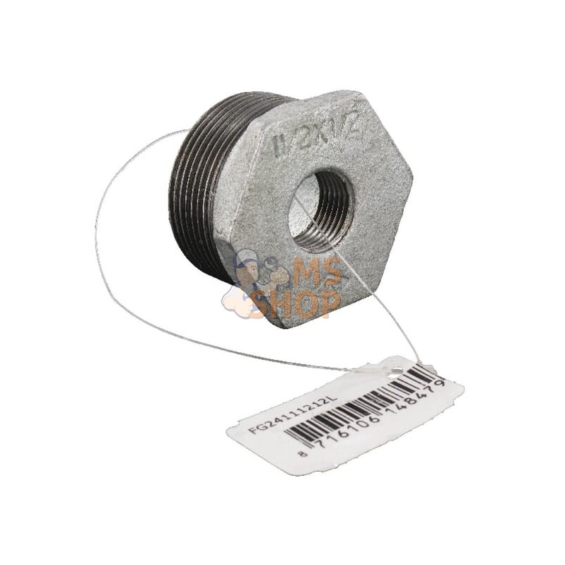 Raccord mâle/fem 1 1/2"x1/2" | UNBRANDED Raccord mâle/fem 1 1/2"x1/2" | UNBRANDEDPR#876385