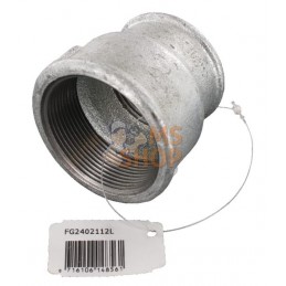 Raccord zin fem 2"x1 1/2" | UNBRANDED Raccord zin fem 2"x1 1/2" | UNBRANDEDPR#876190