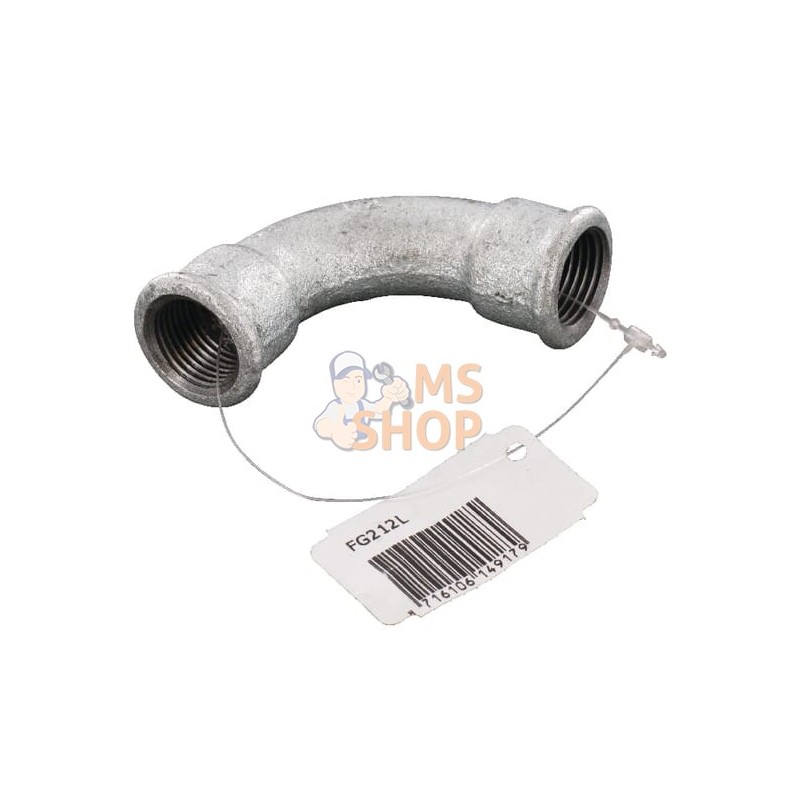 Coude 90° fem/fem zing 1/2" | UNBRANDED Coude 90° fem/fem zing 1/2" | UNBRANDEDPR#875389
