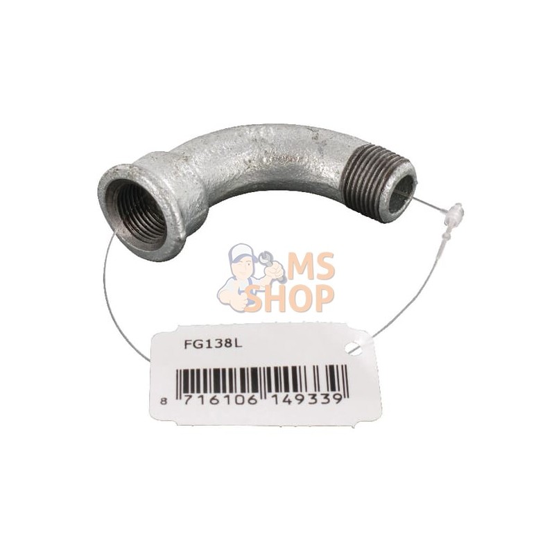 Coude 90° fem/mâle zing 3/8" | UNBRANDED Coude 90° fem/mâle zing 3/8" | UNBRANDEDPR#875384