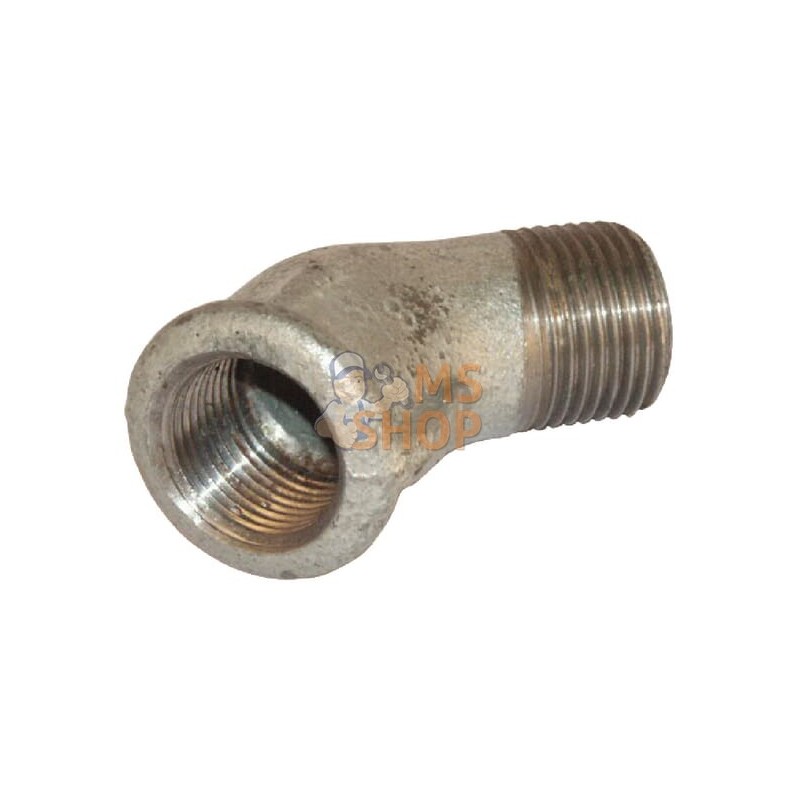Coude 45° zingué F/M 3/8" | UNBRANDED Coude 45° zingué F/M 3/8" | UNBRANDEDPR#875594