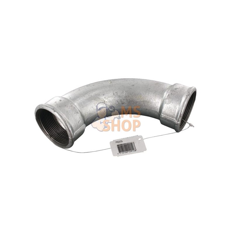 Coude 90° fem/fem zing 2" | UNBRANDED Coude 90° fem/fem zing 2" | UNBRANDEDPR#875337