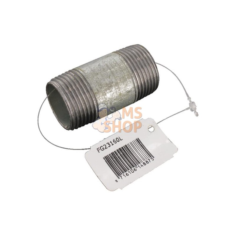 Embout zingué 1"x60 mm | UNBRANDED Embout zingué 1"x60 mm | UNBRANDEDPR#875670