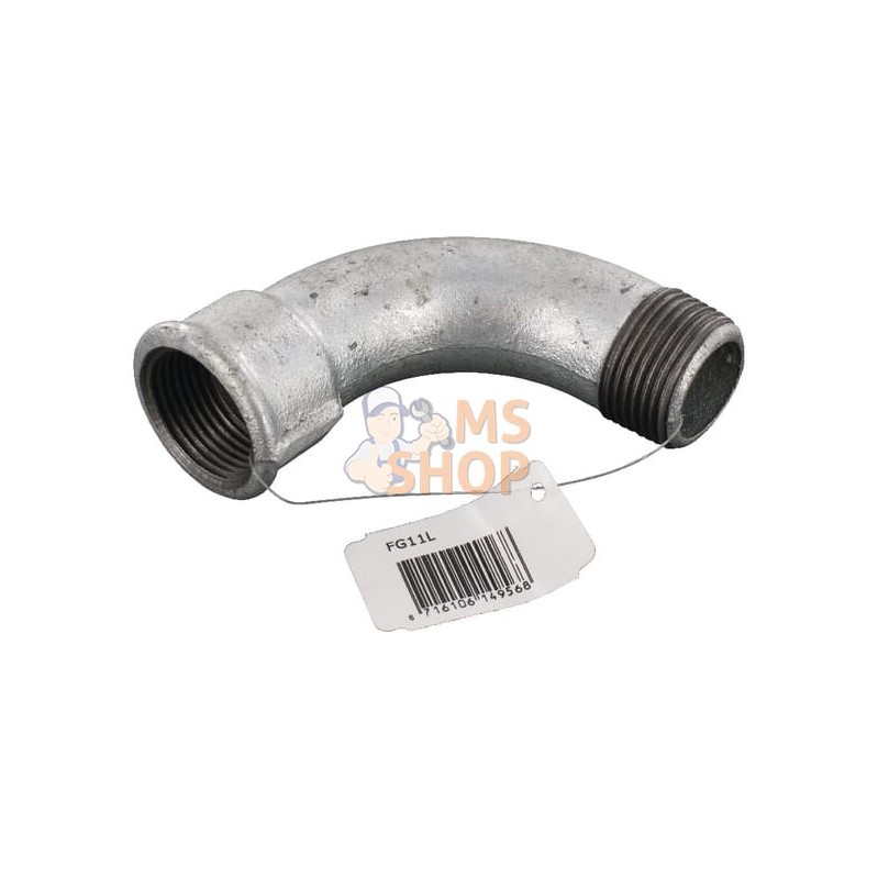 Coude 90° fem/mâle zing 1" | UNBRANDED Coude 90° fem/mâle zing 1" | UNBRANDEDPR#875267