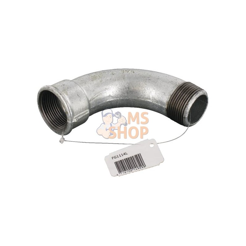 Coude 90° fem/mâle zing 1 1/4 | UNBRANDED Coude 90° fem/mâle zing 1 1/4 | UNBRANDEDPR#875426
