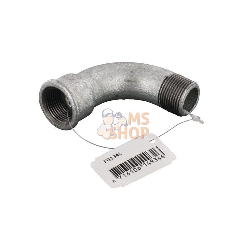 Coude 90° fem/mâle zing 3/4" | UNBRANDED Coude 90° fem/mâle zing 3/4" | UNBRANDEDPR#875382