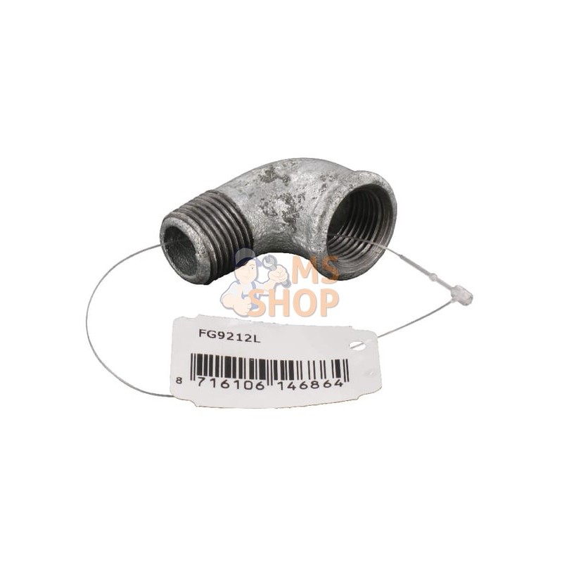 Coude zingué F/M 1/2" | UNBRANDED Coude zingué F/M 1/2" | UNBRANDEDPR#875605
