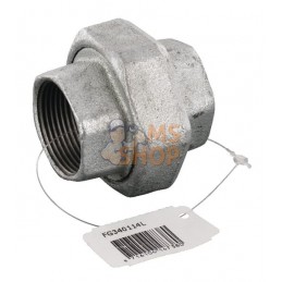 Raccord zingué fem/fem 1 1/4" | UNBRANDED Raccord zingué fem/fem 1 1/4" | UNBRANDEDPR#876096