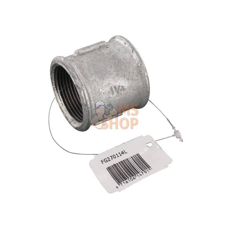 Manchon zingué femelle 1 1/4" | UNBRANDED Manchon zingué femelle 1 1/4" | UNBRANDEDPR#876008
