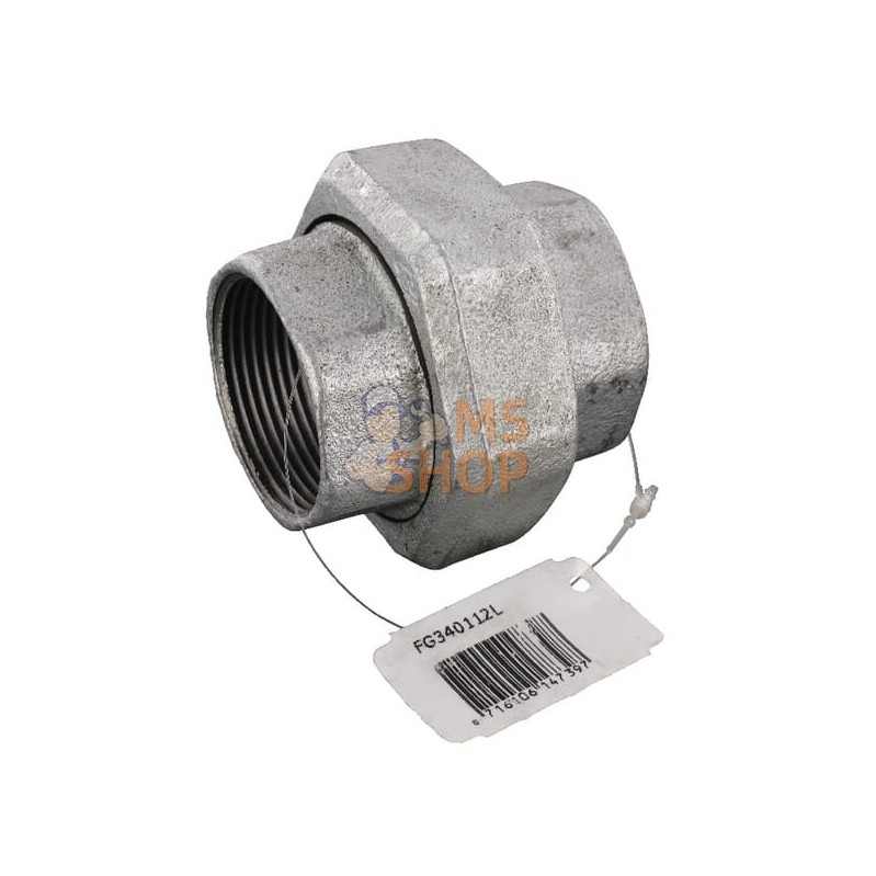 Raccord zingué fem/fem 1 1/2" | UNBRANDED Raccord zingué fem/fem 1 1/2" | UNBRANDEDPR#876112