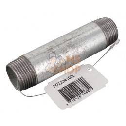Embout zingué 3/4"x100mm | UNBRANDED Embout zingué 3/4"x100mm | UNBRANDEDPR#876145