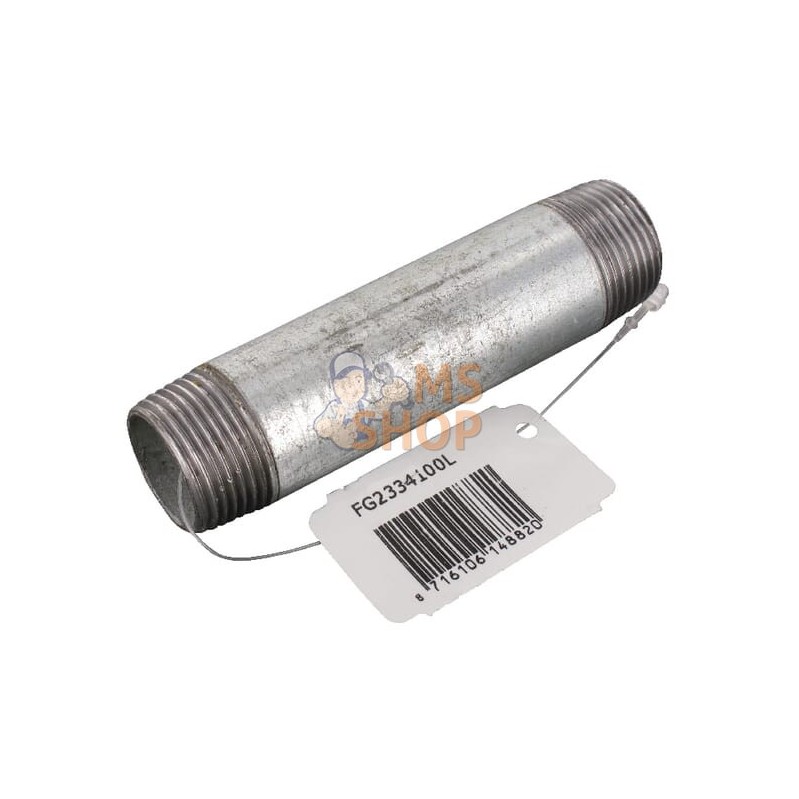 Embout zingué 3/4"x100mm | UNBRANDED Embout zingué 3/4"x100mm | UNBRANDEDPR#876145 Embout zingué 3/4"x100mm | UNBRANDED Embout zingué 3/4"x100mm | UNBRANDEDPR#876145