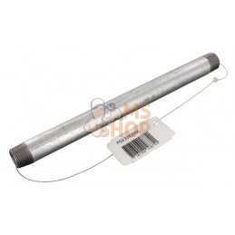Embout zingué 3/8"x200mm | UNBRANDED Embout zingué 3/8"x200mm | UNBRANDEDPR#876172