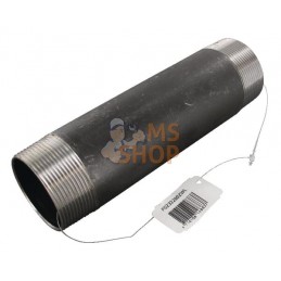 Embout de tuyau noir 2"x200 mm | UNBRANDED Embout de tuyau noir 2"x200 mm | UNBRANDEDPR#875947
