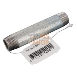 Embout zingué 1/2"x100mm | UNBRANDED Embout zingué 1/2"x100mm | UNBRANDEDPR#876127