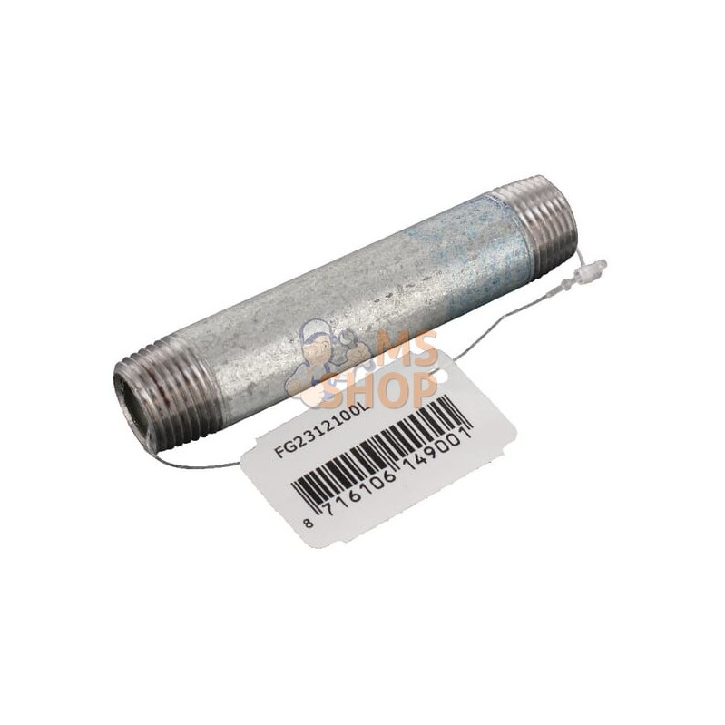 Embout zingué 1/2"x100mm | UNBRANDED Embout zingué 1/2"x100mm | UNBRANDEDPR#876127