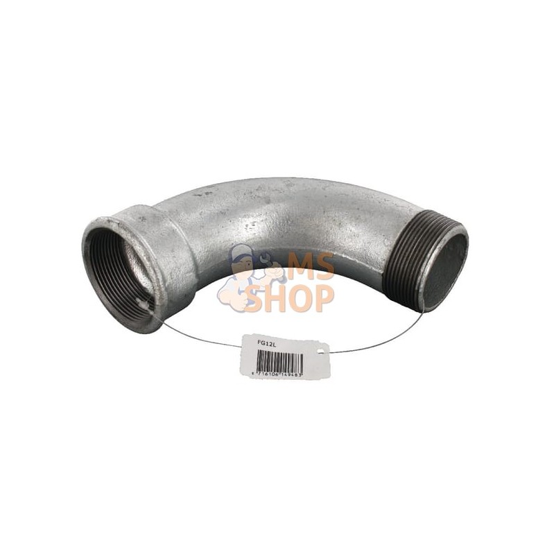Coude 90° fem/mâle zing 2" | UNBRANDED Coude 90° fem/mâle zing 2" | UNBRANDEDPR#875269