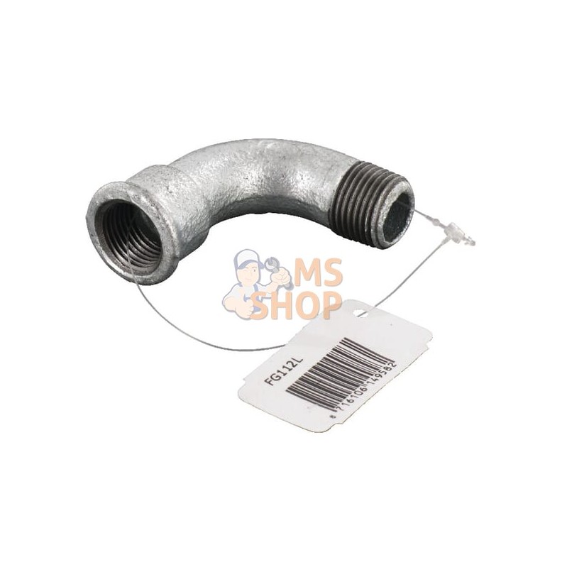 Coude 90° fem/mâle zing 1/2" | UNBRANDED Coude 90° fem/mâle zing 1/2" | UNBRANDEDPR#875378
